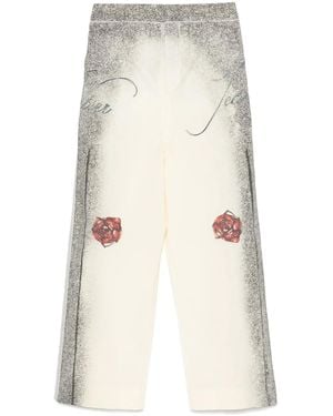 Jean Paul Gaultier Multi-Tattoo Pants - Natural