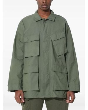 Engineered Garments Multi-Pocket Shirt Jacket - Green