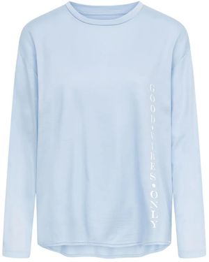 Rochas Round Neck Shirt - Blue