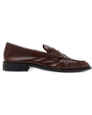 Duke & Dexter Ezra Penny Loafers - Brown