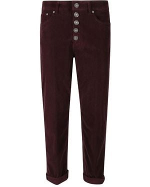 Dondup Corduroy Trousers - Purple
