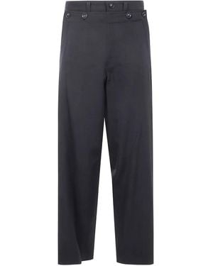 Y's Yohji Yamamoto ウールパンツ - ブルー
