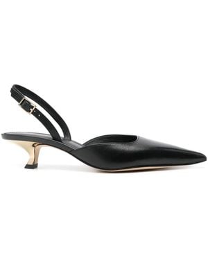 MICHAEL Michael Kors 40Mm Luna Slingback Court Shoes - Black