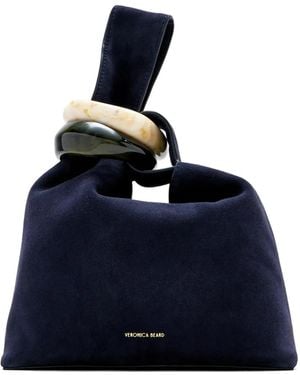 Veronica Beard Satchel-Tasche Mit Ringhenkel - Blau
