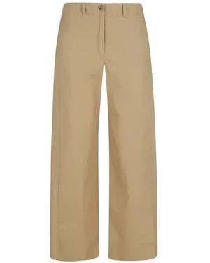 Seventy Pantalon À Taille Élastiquée - Natural