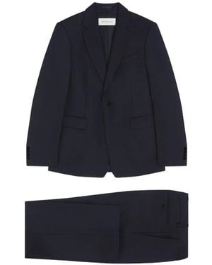 Dries Van Noten Slim-Fit Wool Suit - Blue