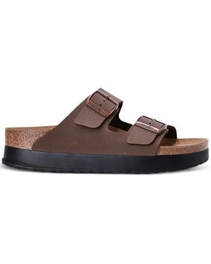 Birkenstock Sandals Arizona Platform - Brown