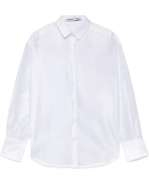 Carven Sheer Taffeta Shirt - White
