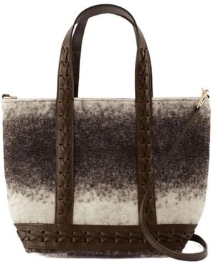 Vanessa Bruno Small Cabas Braided Tote Bag - Brown