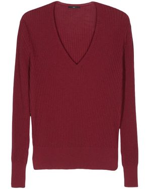 SAPIO Wool Sweater - Red