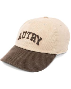 Autry Corduroy Baseball Cap - Natural