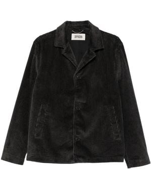 DRYKORN Louvin Corduroy Button-Up Jacket - Black