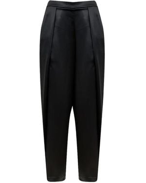Jonathan Simkhai Faye Side-Slit Trousers - Black