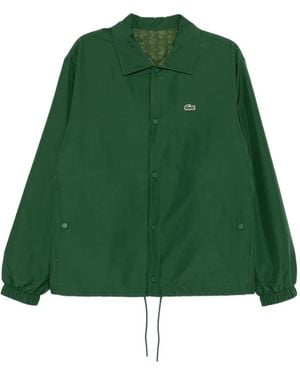 Lacoste Logo-Embroidered Jacket - Green