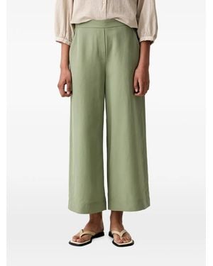 Marc O' Polo Elasticated-Waist Trousers - Green