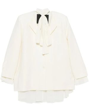 ELEH Blazer A Capas - Blanco