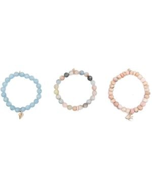 Sydney Evan 14Ct Stone Gemstone Bracelet - White