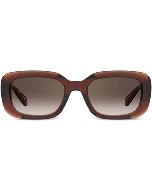 Moschino Rectangle-Frame Sunglasses - Grey
