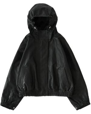 Studio Nicholson Veste Cabot À Capuche - Black