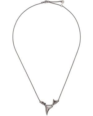 Shaun Leane Rose Thorn Branch Pendant Neckace - Metallic