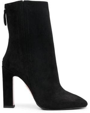 Aquazzura Stivaletti Joplin 105Mm - Nero