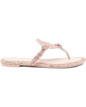 Tory Burch Miller Pave Sandals - Pink