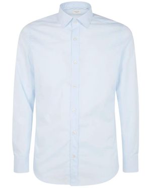 Tintoria Mattei 954 Button-Up Shirt - Blue