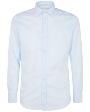 Tintoria Mattei 954 Button-Up Shirt - Blue