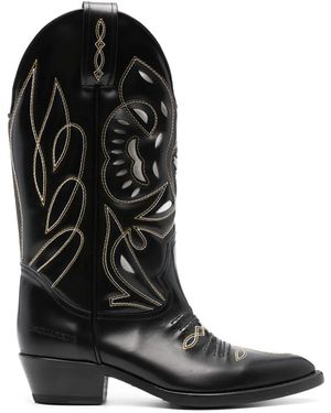 DSquared² Botas Con Tacón De 70Mm - Negro