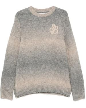 MC2 Saint Barth Dusk Embroidered Sweater - Gray