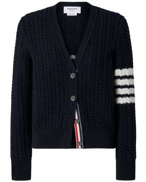Thom Browne Cardigan - Blu