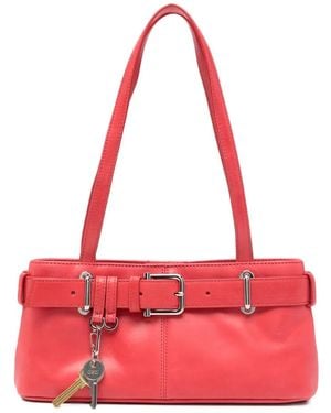 OSOI Mini Brocle Leather Tote Bag - Rot