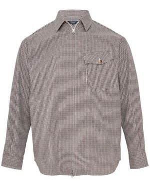 Comme des Garçons Surchemise À Fermeture Zippée - Grey