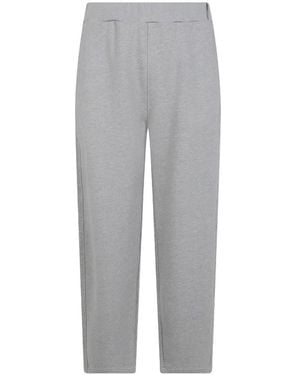 Woc Salinas Melange-Effect Track Pants - Gray