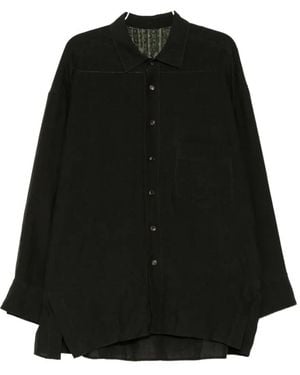 Ziggy Chen Button-Up Shirt - Black