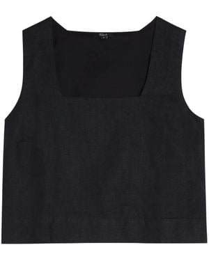 Rails Square-Neck Sleeveless Top - Black