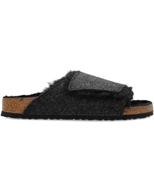 Birkenstock Slolana Slipper Mit Klettverschluss - Schwarz