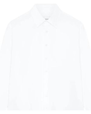 Lardini Camisa De Manga Larga - Blanco