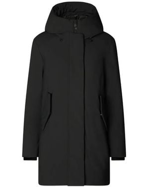 Save The Duck Nellie Hooded Parka - Black