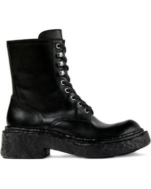 CAMPERLAB Vamonos Schnürstiefel Mit Dicker Sohle - Schwarz
