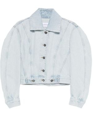 Givenchy Back-To-Front Cocoon Jacket - Blue
