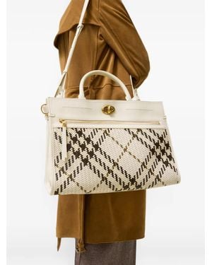 Burberry Medium Hampstead Tote - Natural