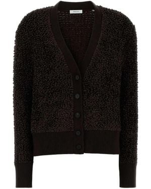 Ferragamo Bouclé Vest - Zwart