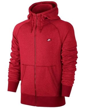 Nike Shoebox Full-Zip Hoodie - Red