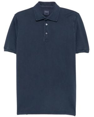 Fedeli Short-sleeve polo shirt - Blau
