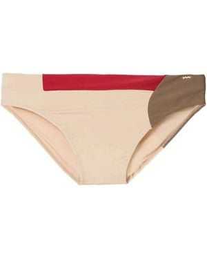 Amir Slama Colour-Block Swim Briefs - Pink