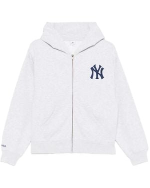 Sporty & Rich Zip Hoodie - White