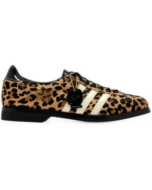 adidas Scarpe Bowling Con Stampa Ghepardo - Nero