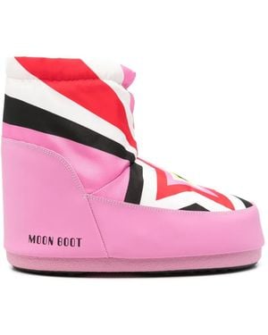 Moon Boot Stivali Da Sci Icon Low Comet - Rosa