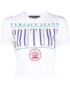 Versace Jeans Couture ロゴ Tシャツ - ホワイト